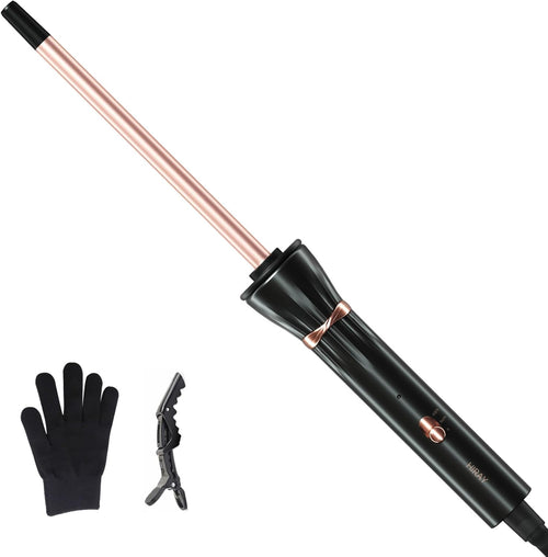LuxeTiny 9mm Curling Iron — Black