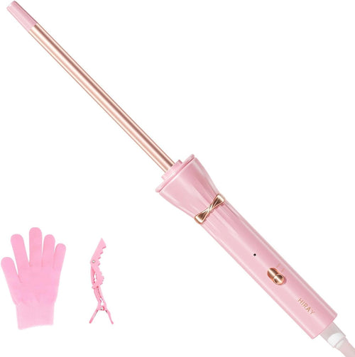 LuxeTiny 9mm Curling Iron — Pink