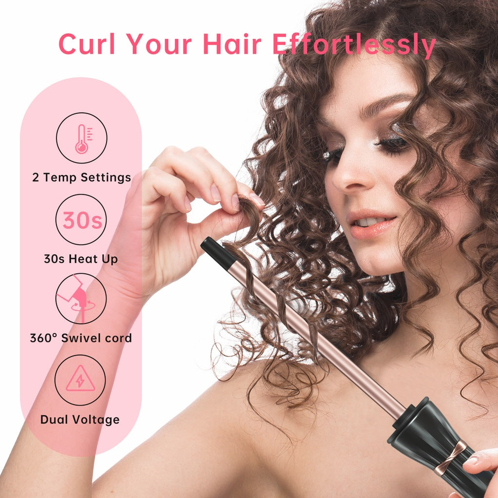 Black 9mm curling wand hover