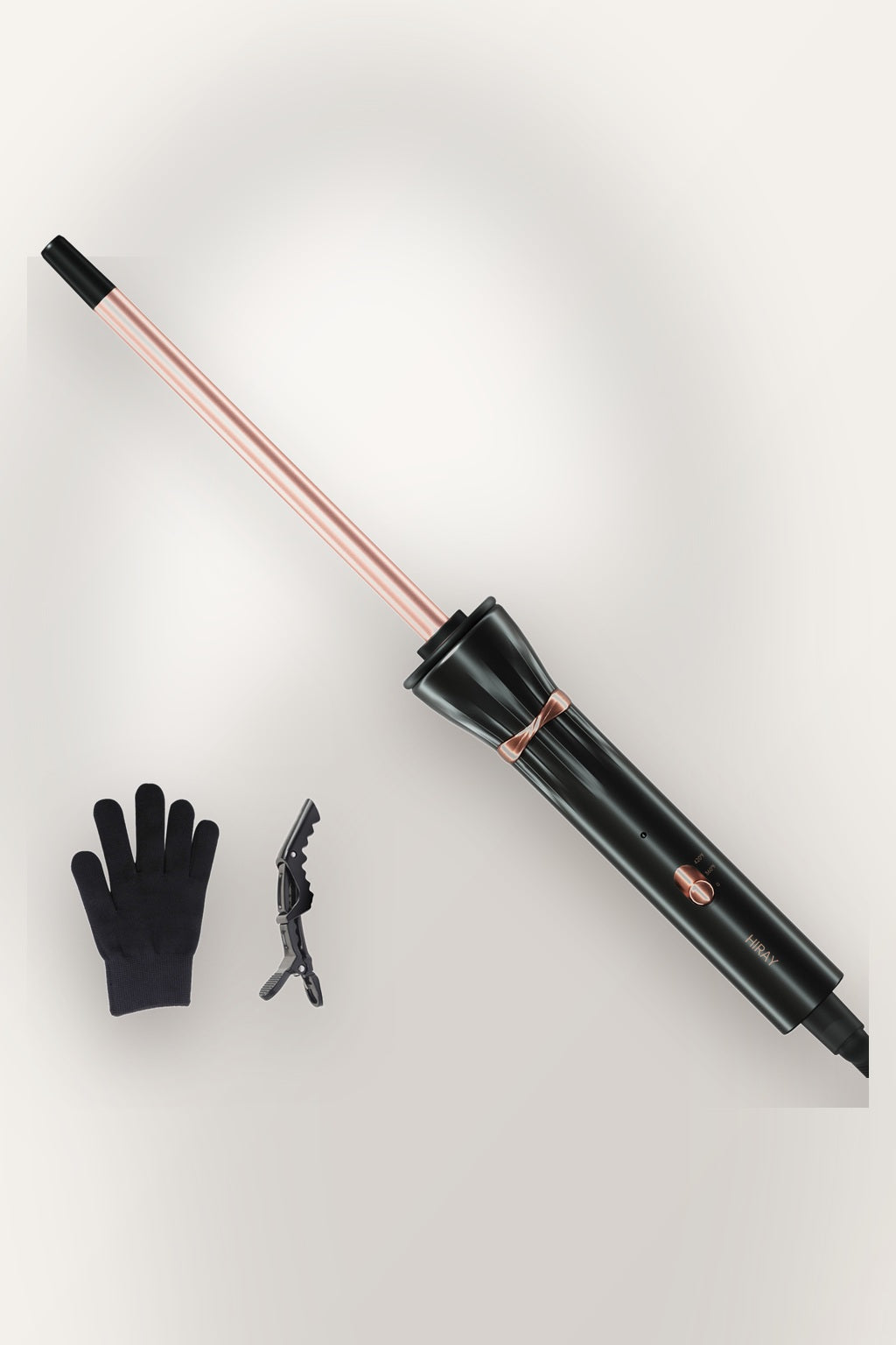 Black 9mm curling wand cover