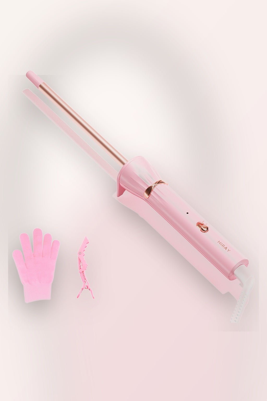 Pink 9mm curling wand cover
