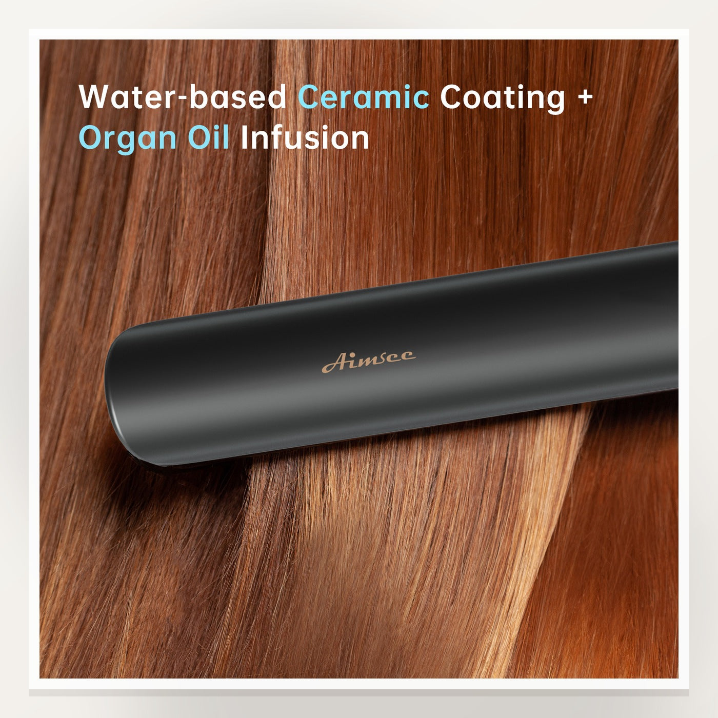 Onyx Mini Ceramic Flat Iron — In the box