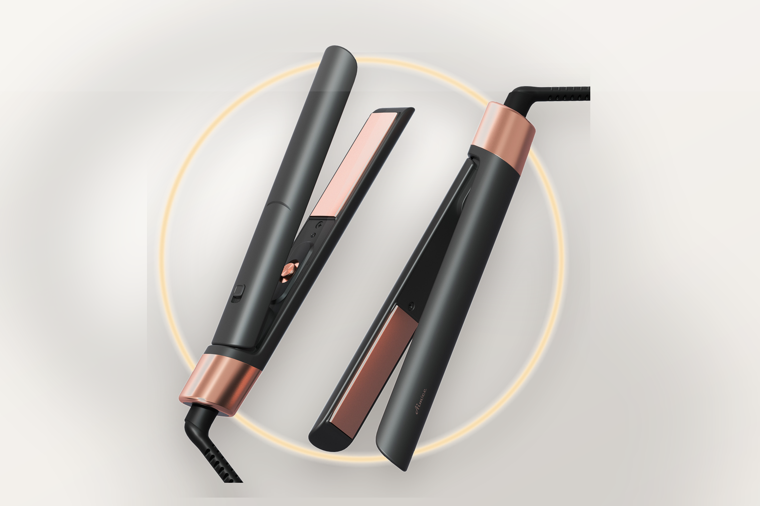 Onyx mini flat iron polished studio campaign