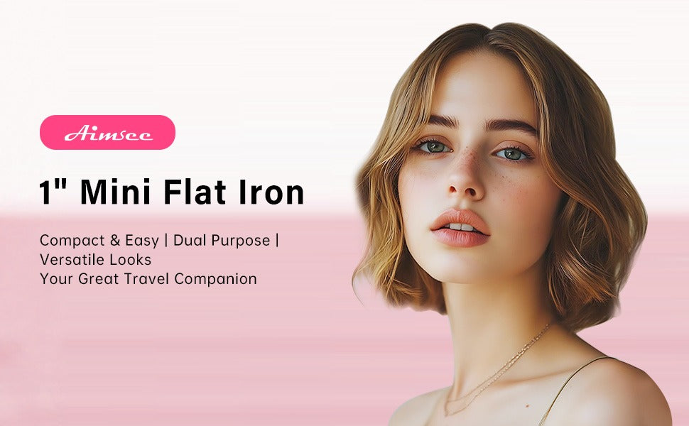 Blush Mini Travel Flat Iron source detail image 1