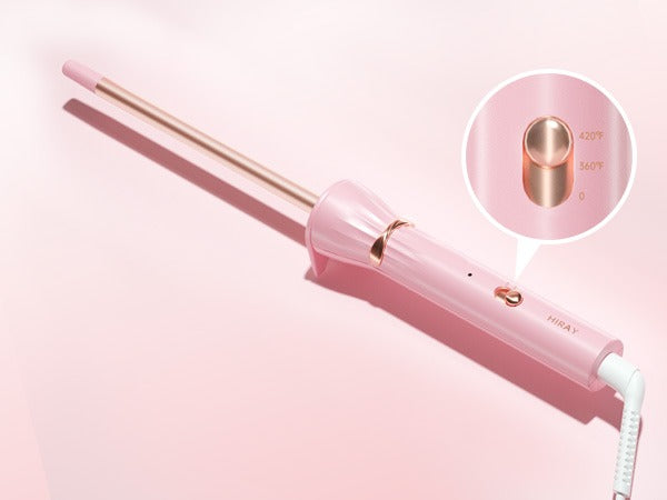 LuxeTiny 9mm Curling Iron — Pink source detail image 8